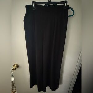HALARA Black Wide Leg Trousers